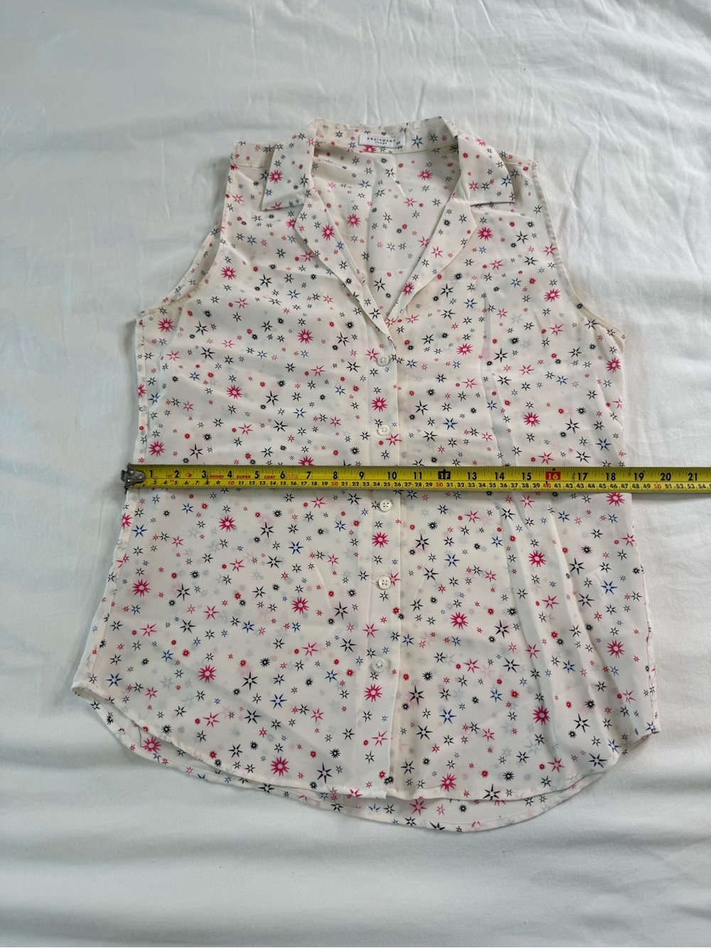 Equipment Femme Silk Celestial Star Print Blouse Small - Picture 10 of 11